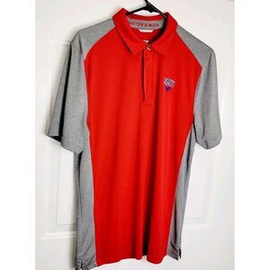 Cutter & Buck‎ Polo SMU Red & Gray Small